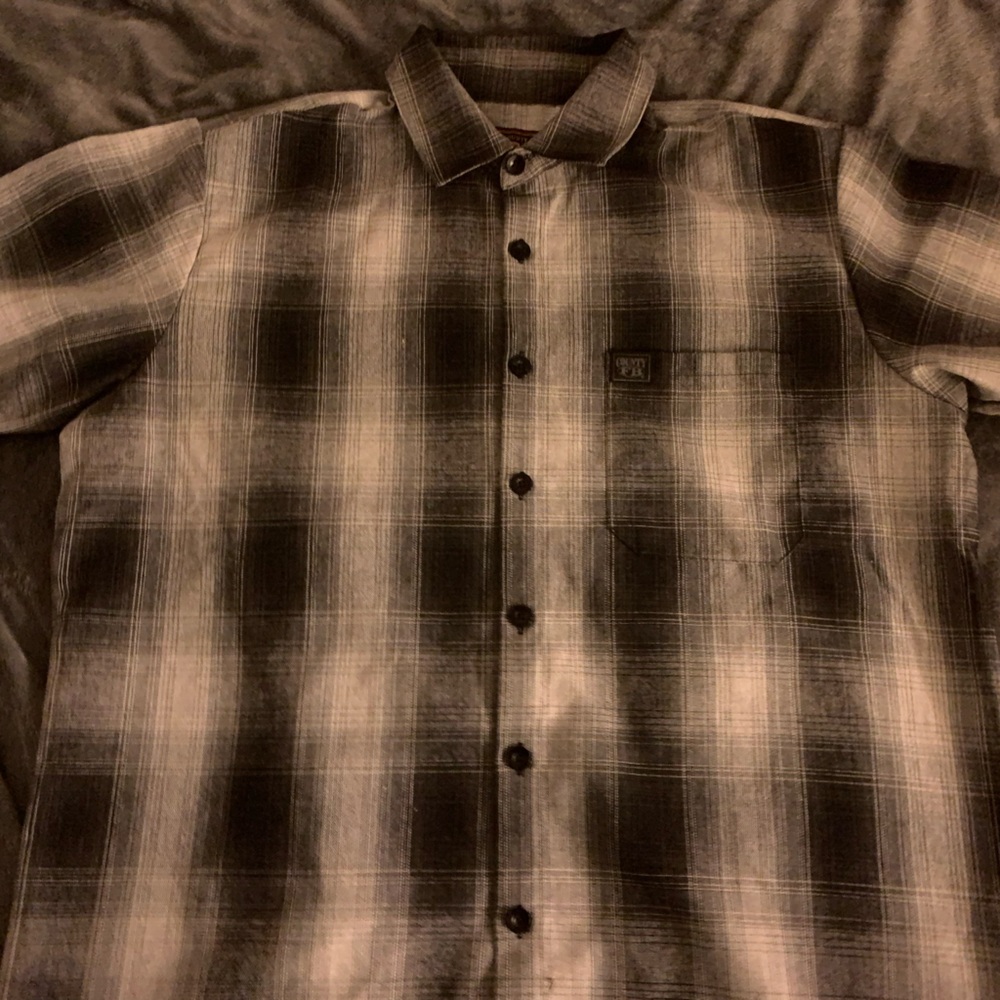 FB County button up shirt
